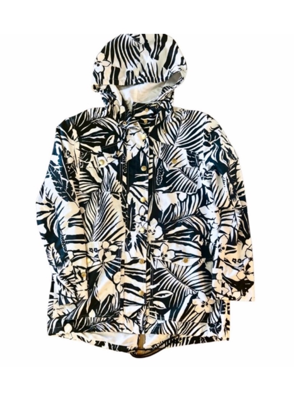 Lauren by Ralph Lauren Hooded Windbreaker Jacket